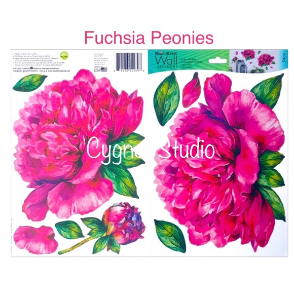 Main Street Jumbo Floral Wall Decor Creations Stickers (Choose Design) - Picture 6 of 12